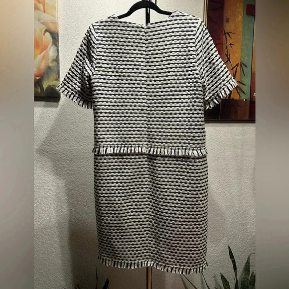 Worth new york navy/white dress size 10 - Picture 3 of 11
